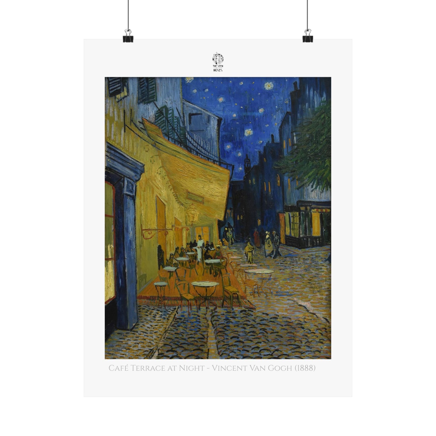 Café Terrace at Night - Vincent Van Gogh (1888)