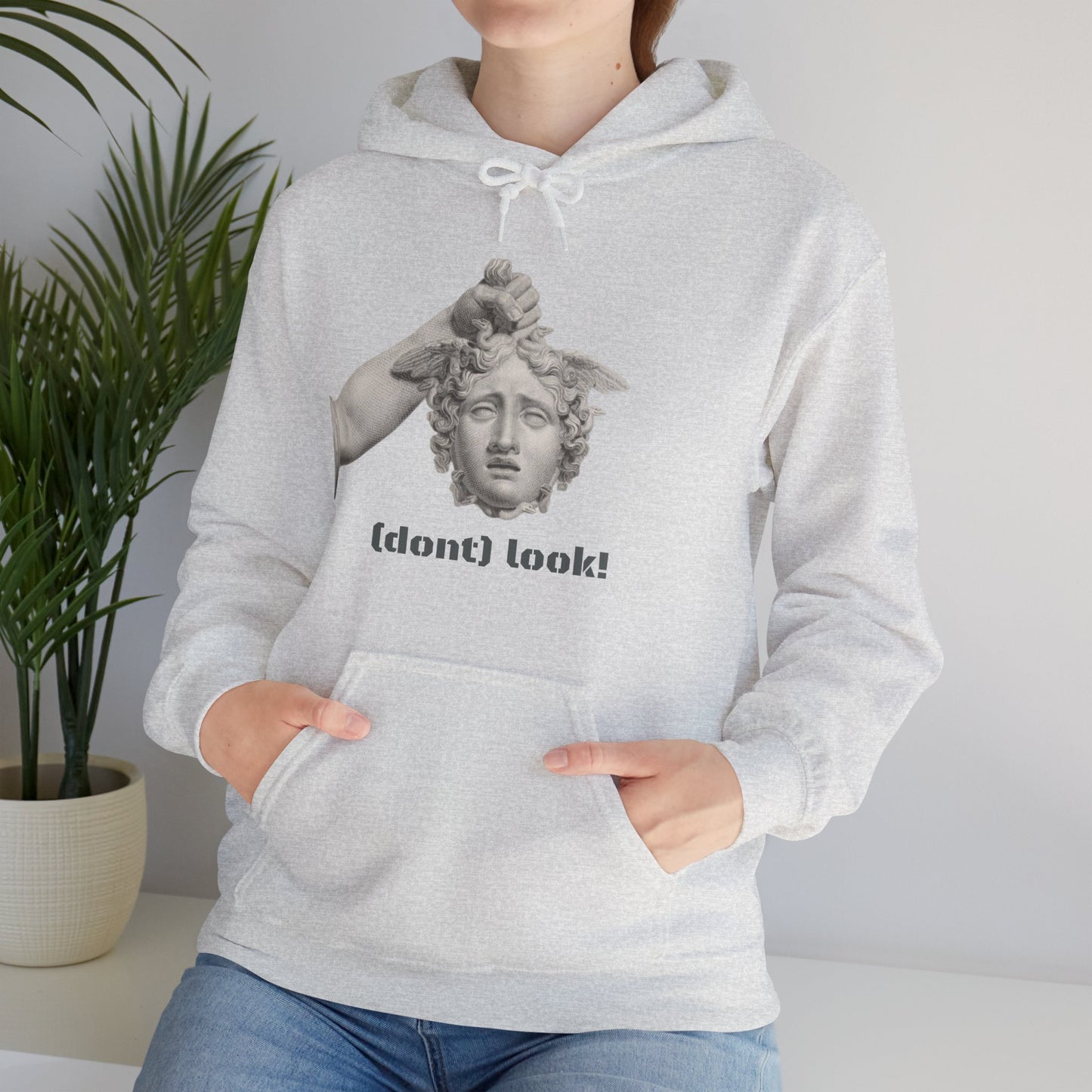 Hooded Sweatshirt - Perseus Triumphant by Domenico Marchetti (Front+Back)