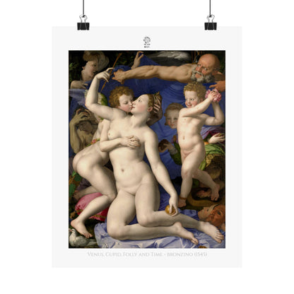 Venus, Cupid, Folly and Time - Bronzino (1545)