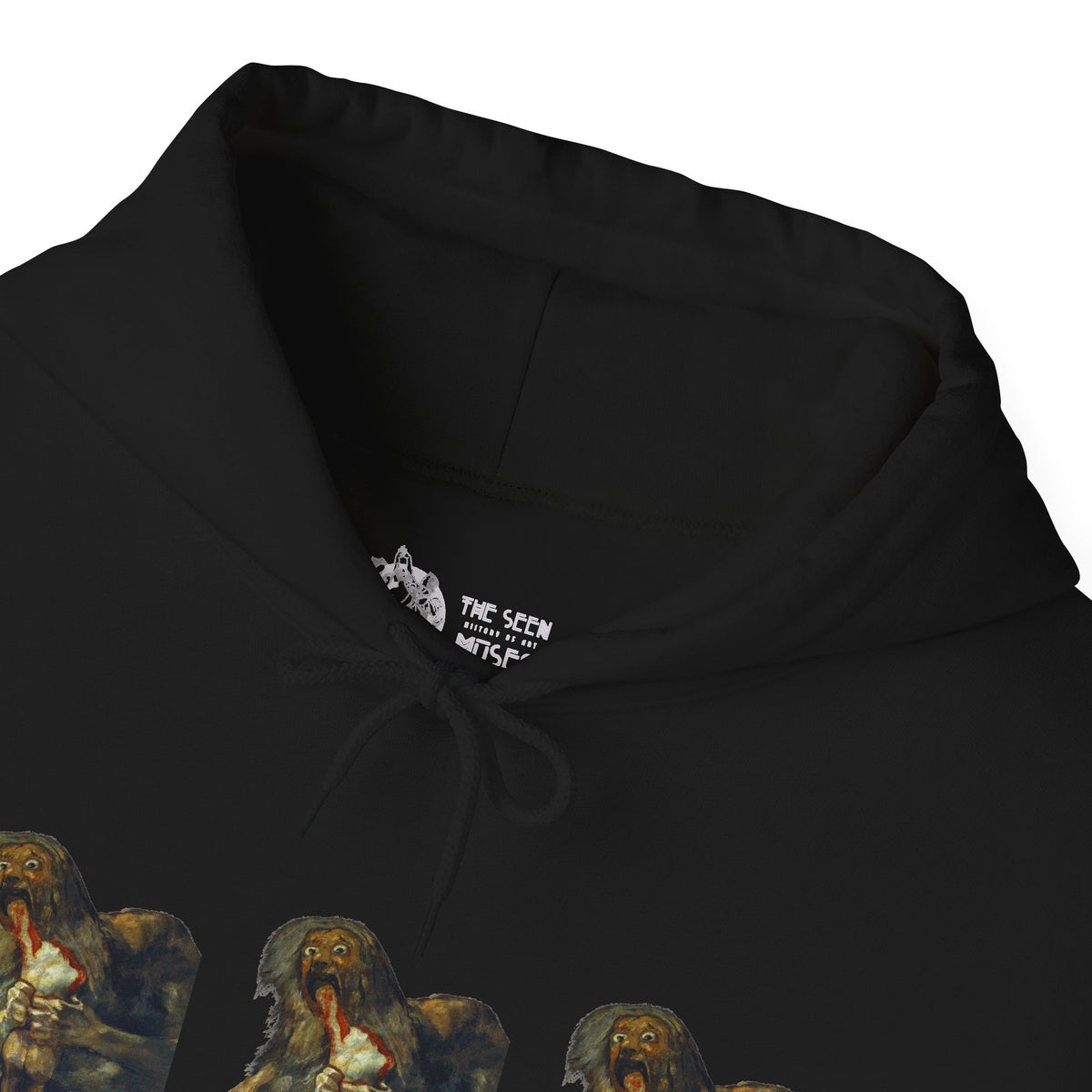 Hooded Sweatshirt - Saturn Devouring His Son by Francisco Goya (1819-23)