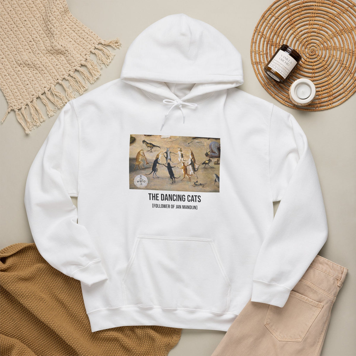Hooded Sweatshirt- The Witches Cove (follower of Jan Mandijn) (Front)