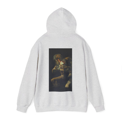 Hooded Sweatshirt - Saturn Devouring His Son by Francisco Goya (1819-23)