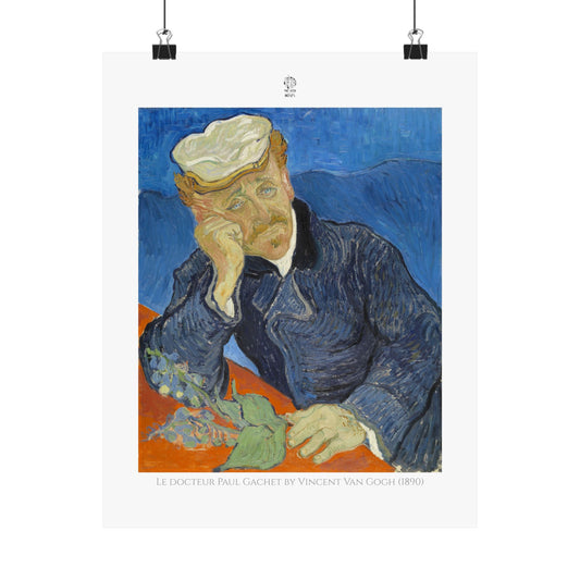 Le docteur Paul Gachet by Vincent Van Gogh (1890)