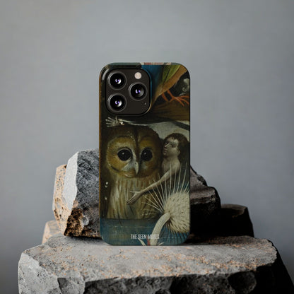 Owl detail by Hieronymus Bosch