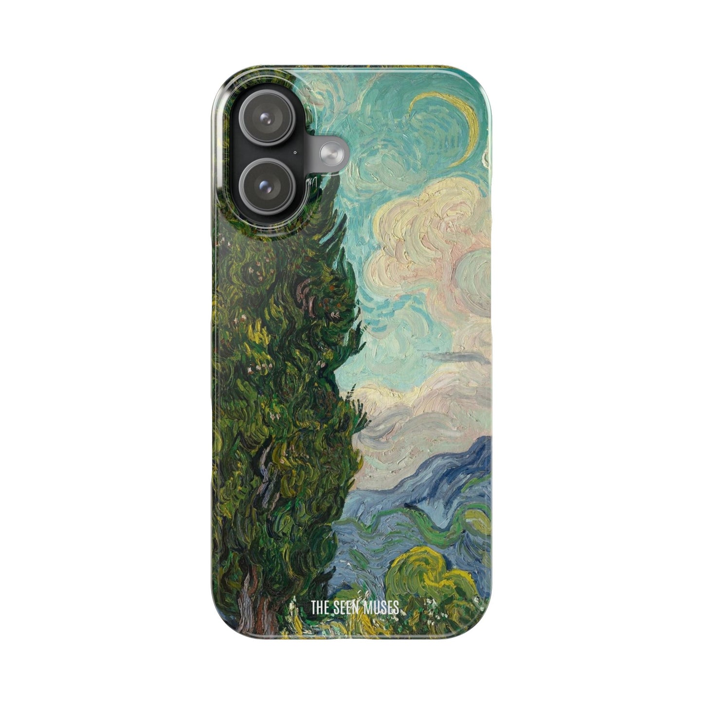 Cypresses by Vincent Van Gogh (1889)