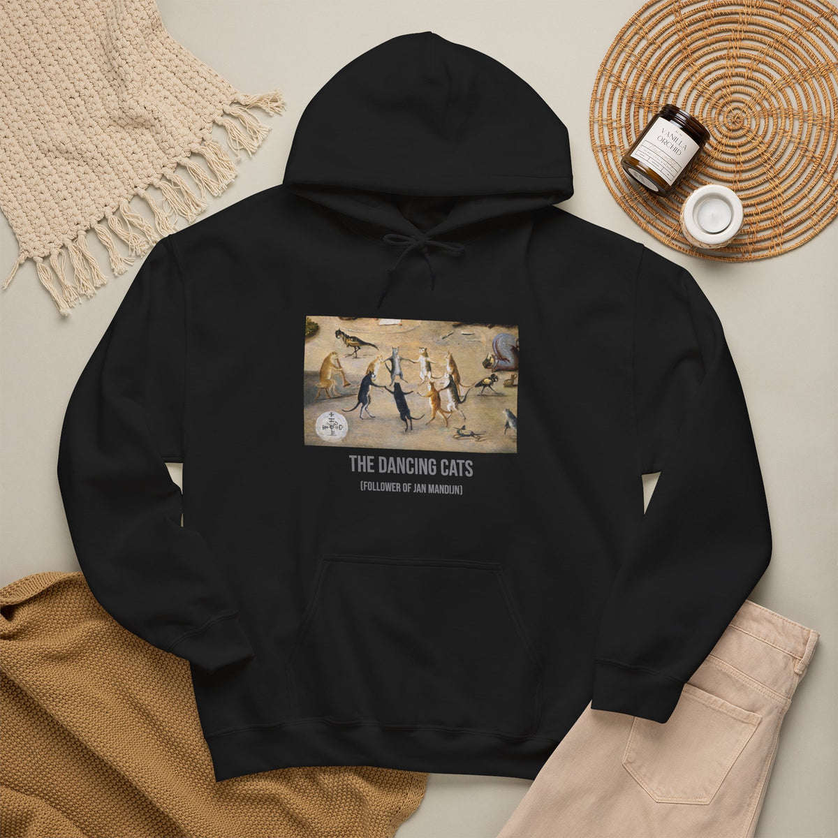 Hooded Sweatshirt- The Witches Cove (follower of Jan Mandijn) (Front)