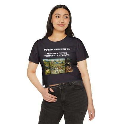 Garden of Earthly Delights by Hieronymus Bosch Crop Top