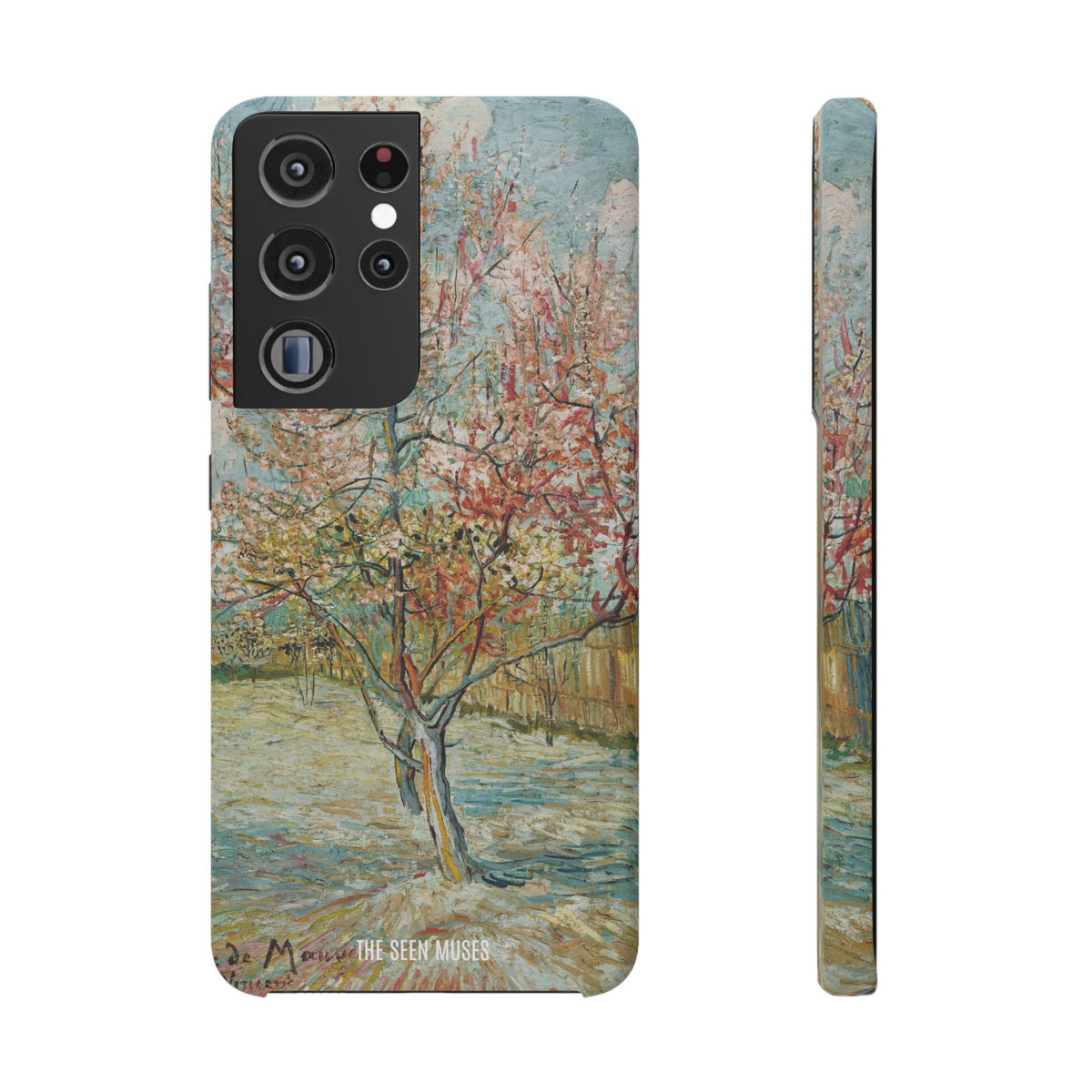 Pink Peach Trees by Vincent Van Gogh