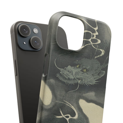 Japanese dragon, Ukiyo-e print (1892)