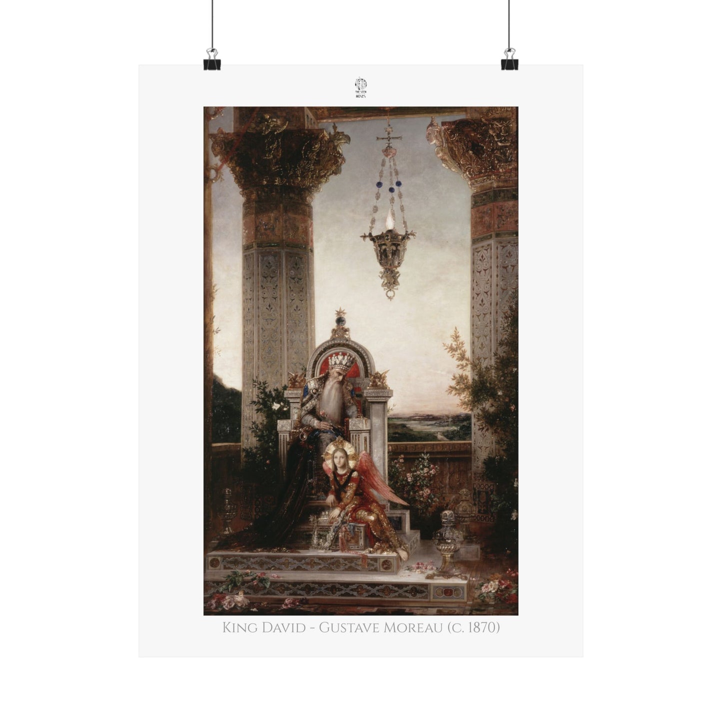 King David - Gustave Moreau (c. 1870)