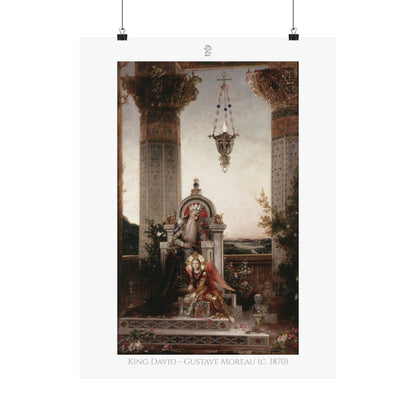 King David - Gustave Moreau (c. 1870)