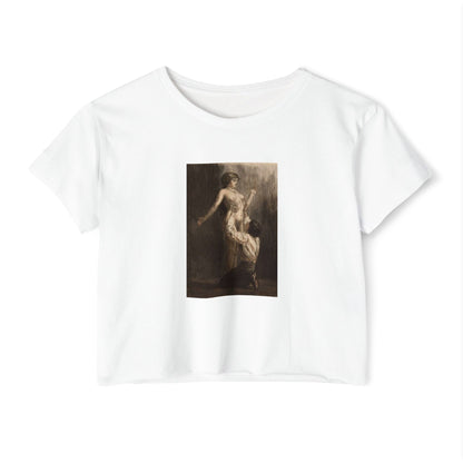 Worship of the Female Form by Alméry Lobel Riche Crop Top