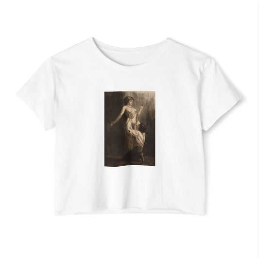 Worship of the Female Form by Alméry Lobel Riche Crop Top