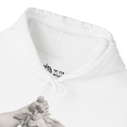 Hooded Sweatshirt - Perseus Triumphant by Domenico Marchetti  (Front+Back)