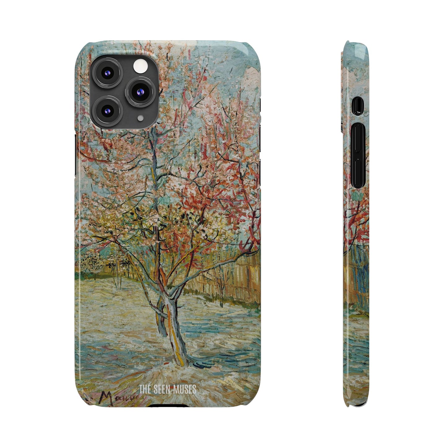 Pink Peach Trees by Vincent Van Gogh