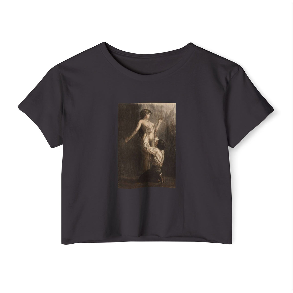Worship of the Female Form by Alméry Lobel Riche Crop Top