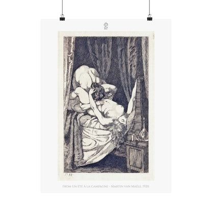 From Un été à la campagne by Martin van Maële. 1920.