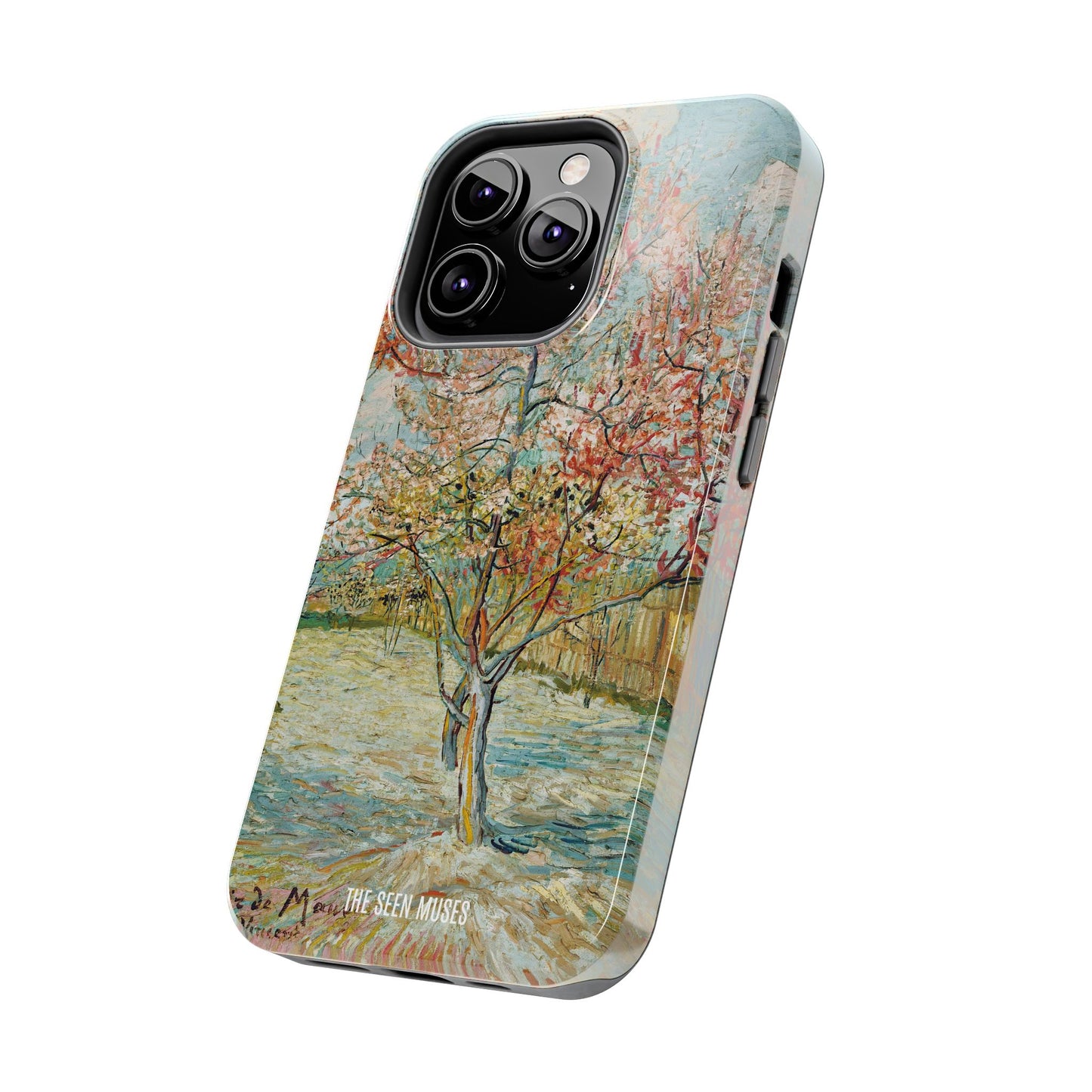 Pink Peach Trees by Vincent Van Gogh