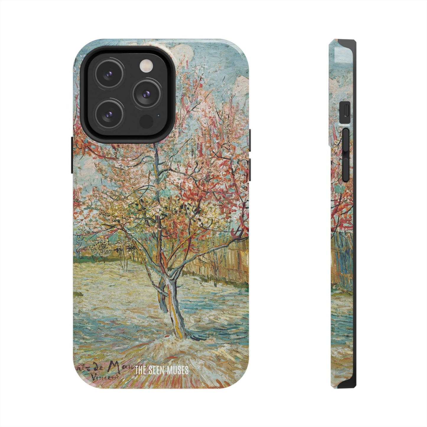 Pink Peach Trees by Vincent Van Gogh