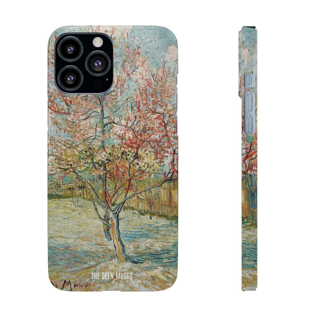 Pink Peach Trees by Vincent Van Gogh