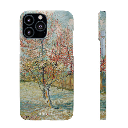Pink Peach Trees by Vincent Van Gogh