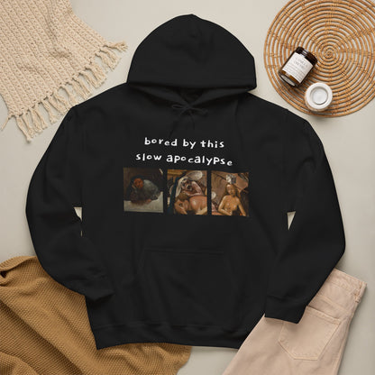 Hooded Sweatshirt- Garden of Earthly Delights (Hell panel) by Hieronymus Bosch (Front+Back)