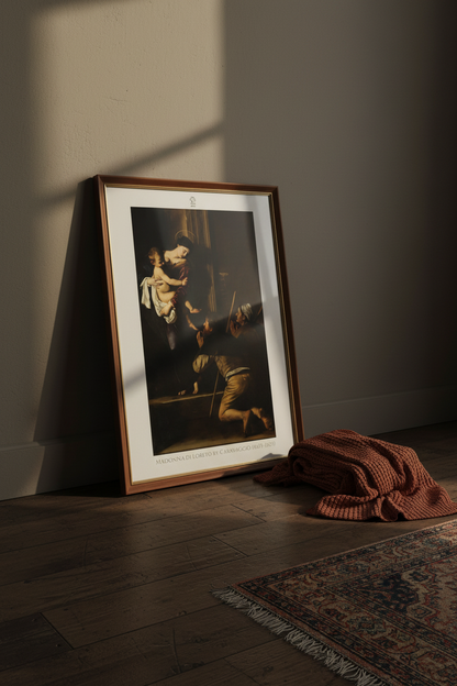 Madonna di Loreto by Caravaggio (1603-1605)