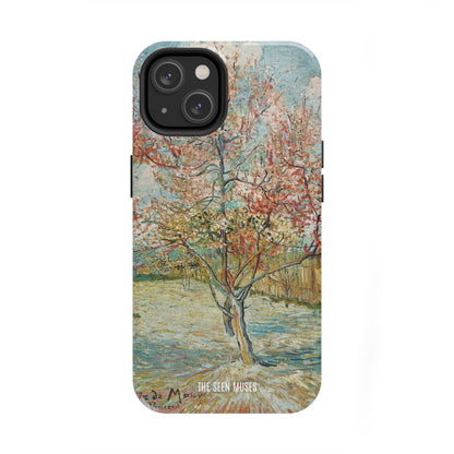 Pink Peach Trees by Vincent Van Gogh