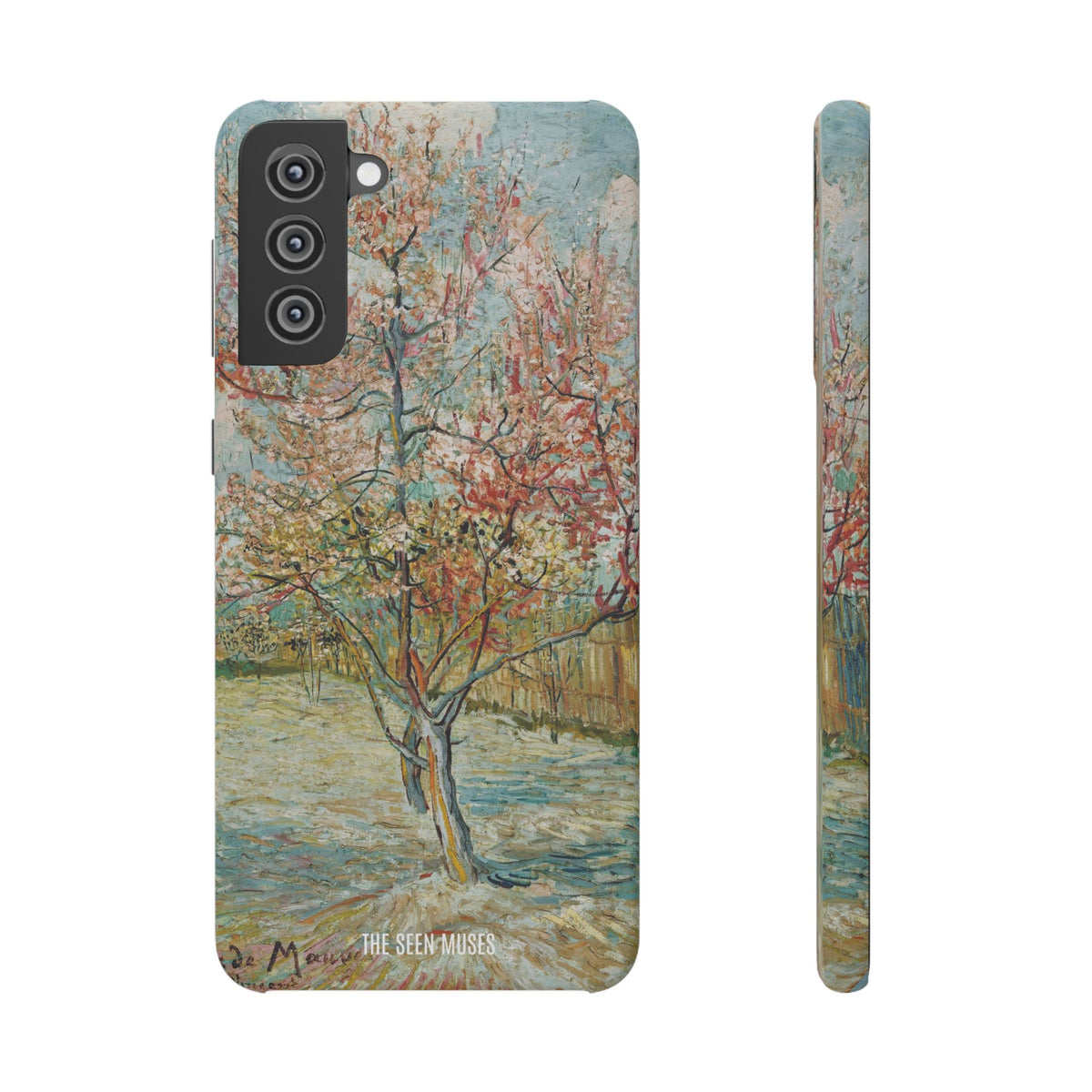 Pink Peach Trees by Vincent Van Gogh