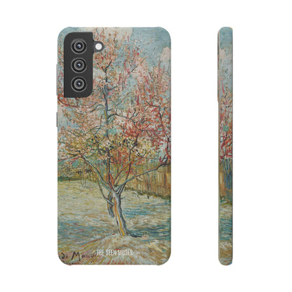 Pink Peach Trees by Vincent Van Gogh