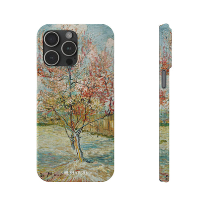 Pink Peach Trees by Vincent Van Gogh