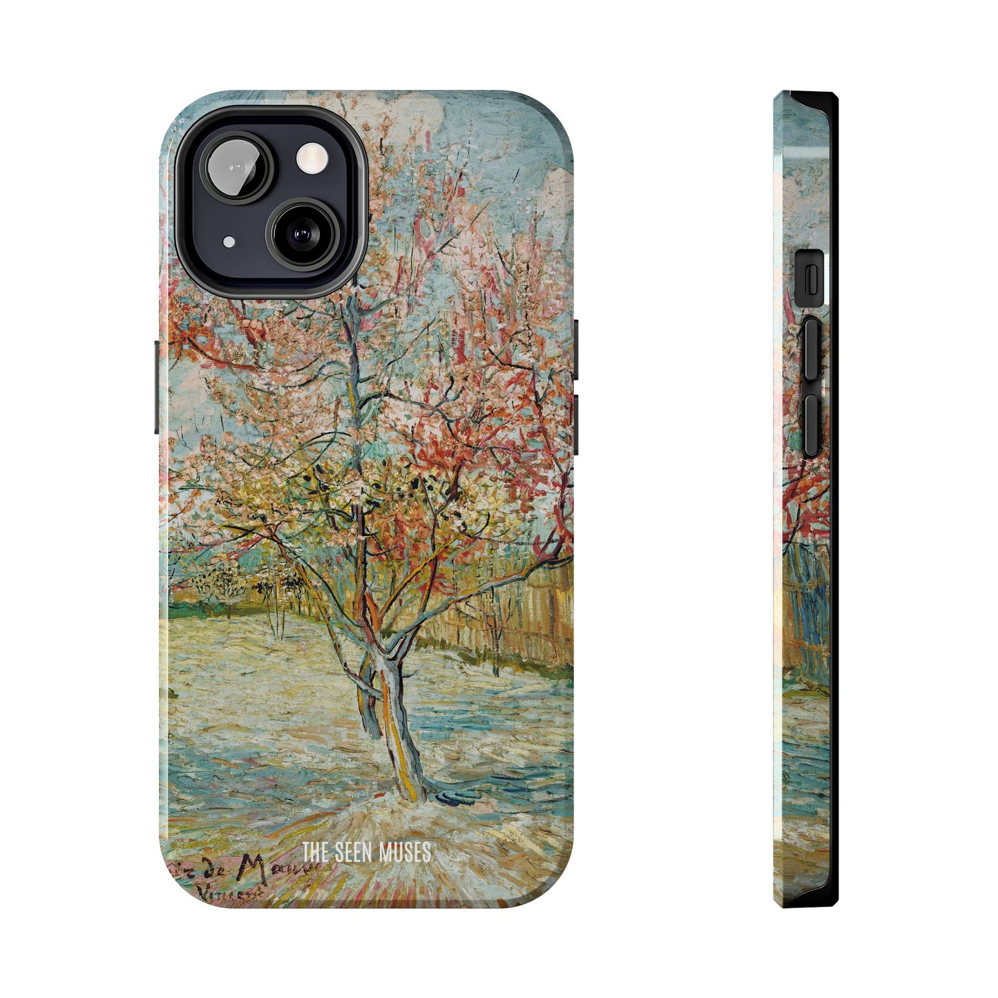 Pink Peach Trees by Vincent Van Gogh