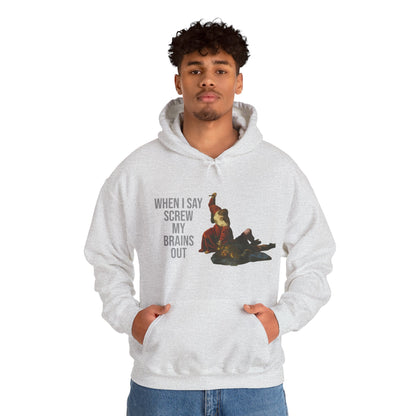 Hooded Sweatshirt- Jael and Sisera by Alessandro Turchi (Front)