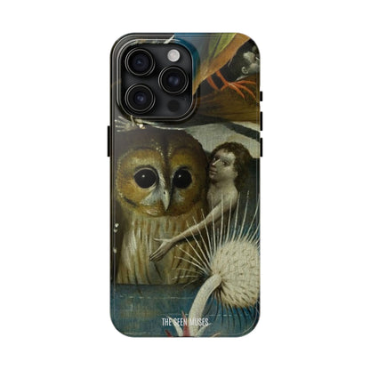Owl detail by Hiernonymus Bosch