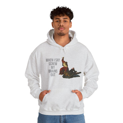 Hooded Sweatshirt- Jael and Sisera by Alessandro Turchi (Front)
