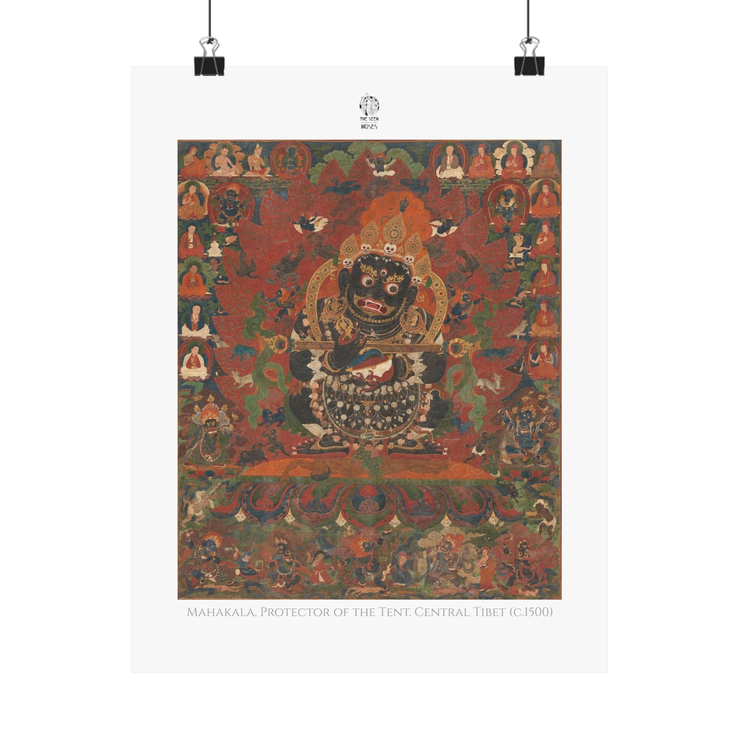 Mahakala, Protector of the Tent. Central Tibet (c.1500)