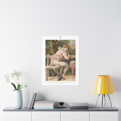 ‘On the bench’ by Robert Auer (20th Century)