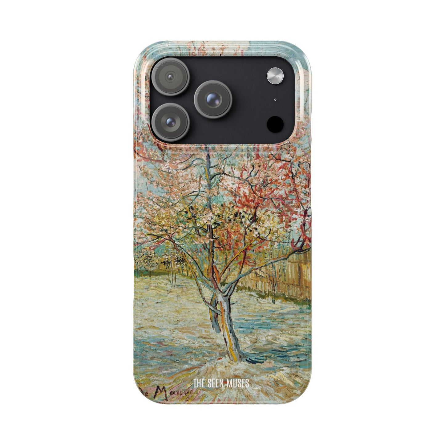 Pink Peach Trees by Vincent Van Gogh