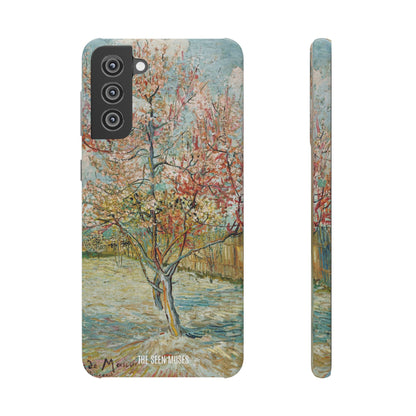 Pink Peach Trees by Vincent Van Gogh
