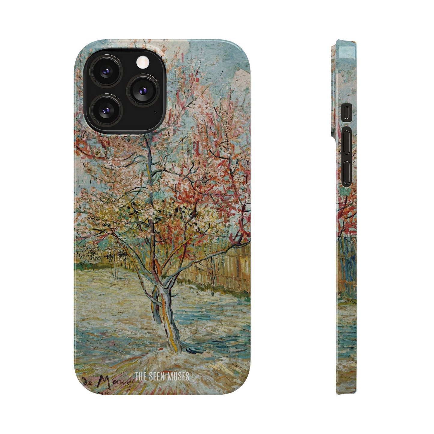 Pink Peach Trees by Vincent Van Gogh