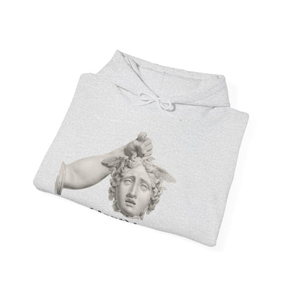 Hooded Sweatshirt - Perseus Triumphant by Domenico Marchetti  (Front+Back)