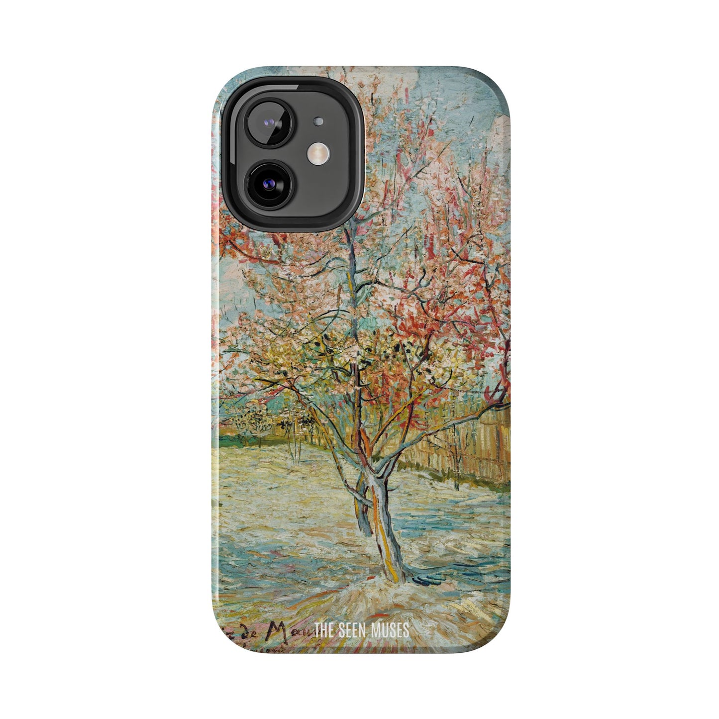Pink Peach Trees by Vincent Van Gogh