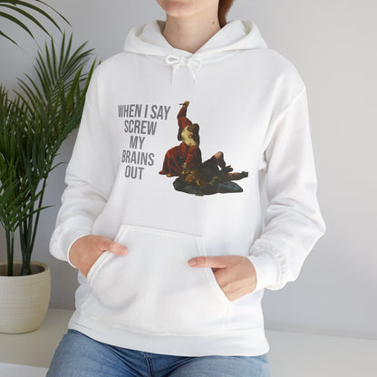 Hooded Sweatshirt- Jael and Sisera by Alessandro Turchi (Front)