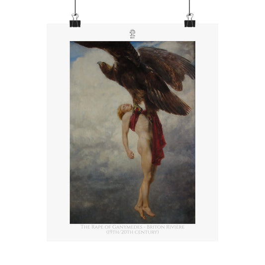 The Rape of Ganymede - Briton Rivière (19th/20th century)