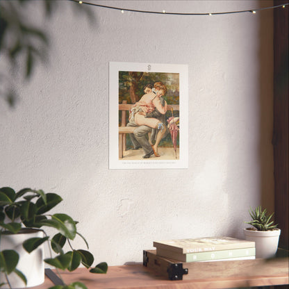 ‘On the bench’ by Robert Auer (20th Century)