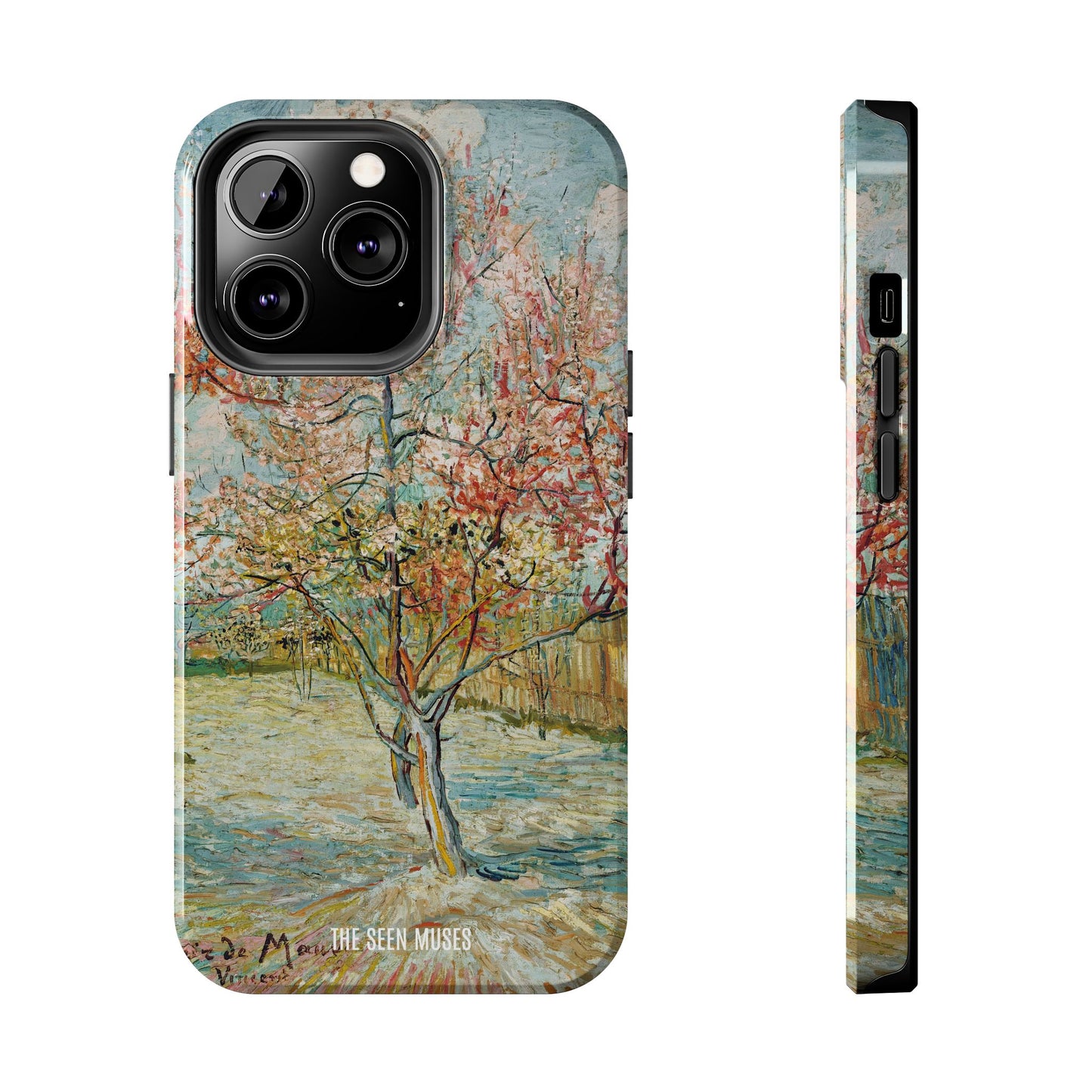 Pink Peach Trees by Vincent Van Gogh