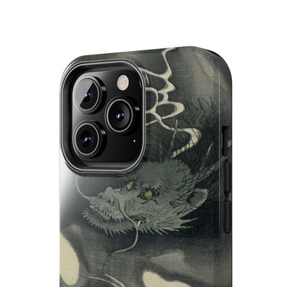 Japanese dragon, Ukiyo-e print (1892)