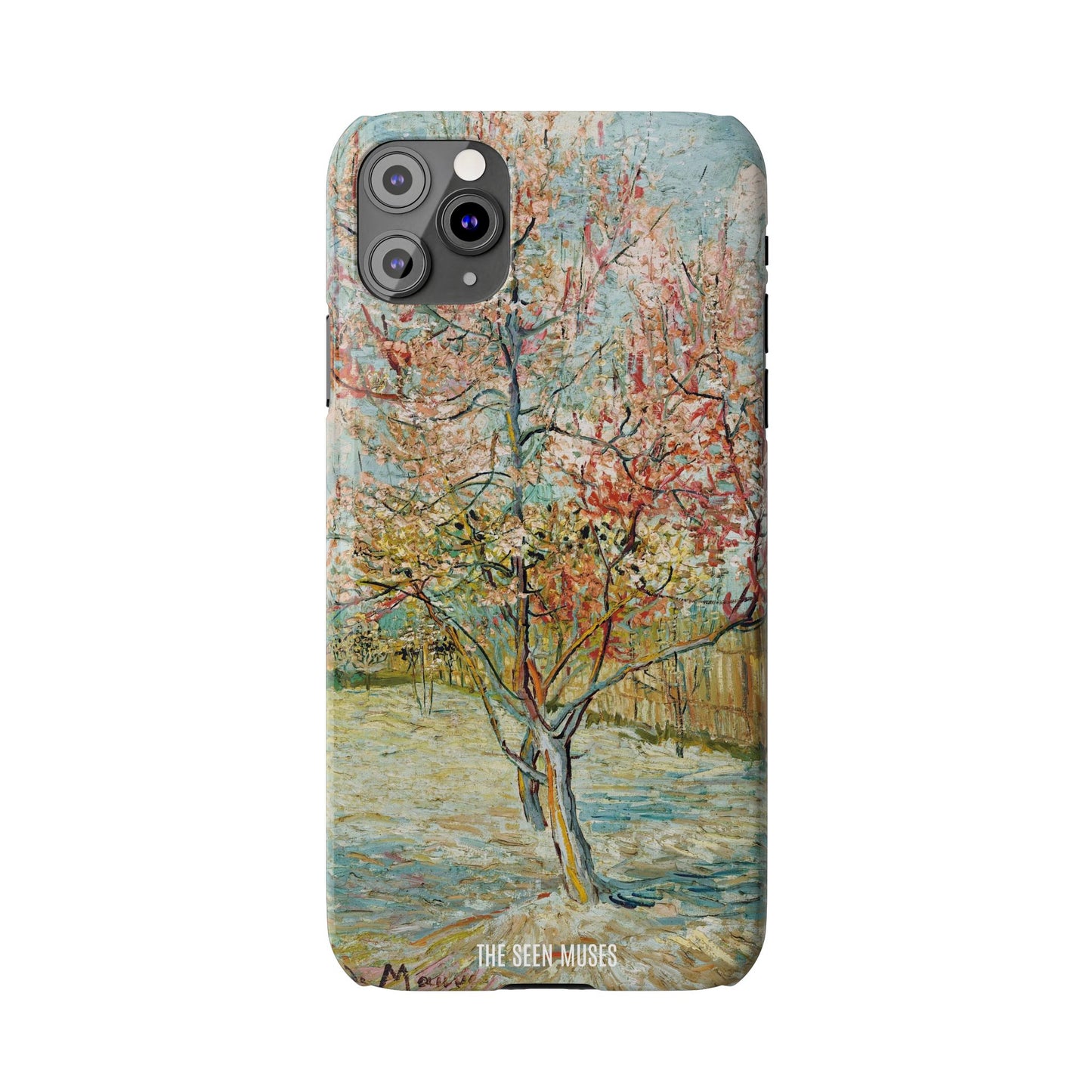 Pink Peach Trees by Vincent Van Gogh