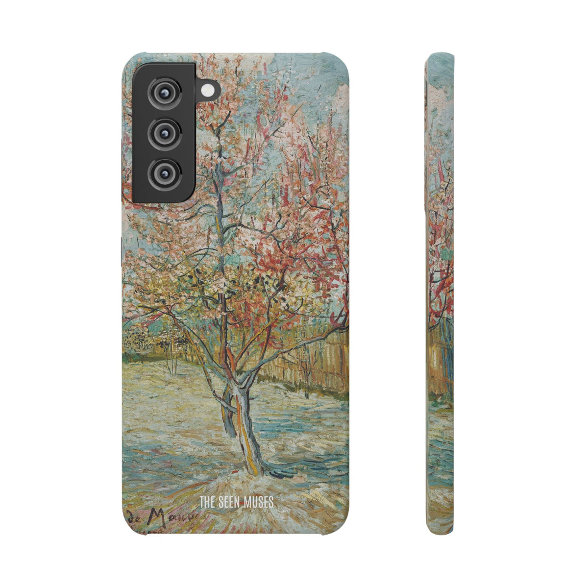 Pink Peach Trees by Vincent Van Gogh
