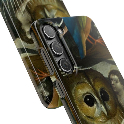 Owl detail by Hieronymus Bosch